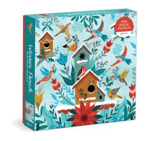 Galison Puzzle Winter Perch 500 dílků