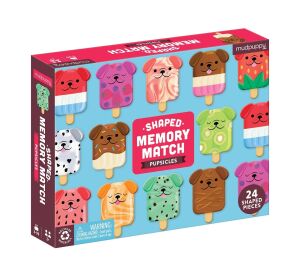 Mudpuppy Dřevěné pexeso pejsci