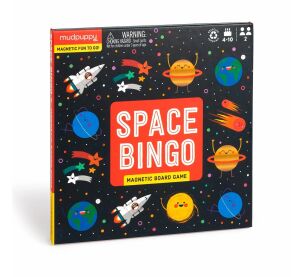 Mudpuppy Magnetická desková hra Vesmírné bingo