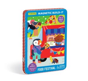 Mudpuppy Magnetická sada Food Truck Festival