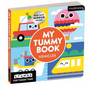 Mudpuppy Oboustranná knížka se zrcátkem Dopravní prostředky