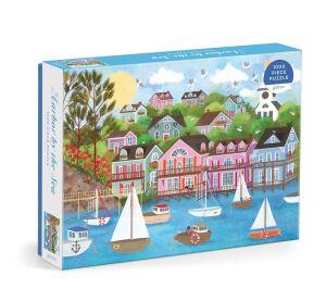 Galison Puzzle Přístav u moře Joy Laforme 1000 dílků