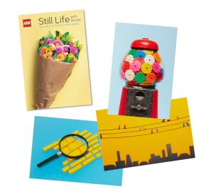 Chronicle Books LEGO® Zátiší s kostkami 100 ks pohlednic
