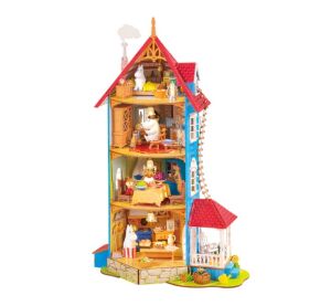 RoboTime 3D skládačka Miniatura domečku Mumínkův domeček