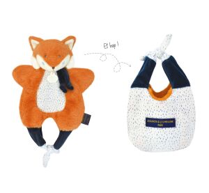 Doudou Liška v tašce 3v1