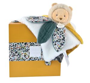 Doudou Dárková sada - plyšový lvíček muchláček