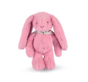 Doudou Plyšový králíček s šátkem růžový 35 cm