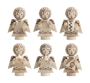 Detoa Vánoční ozdoby andělíčci