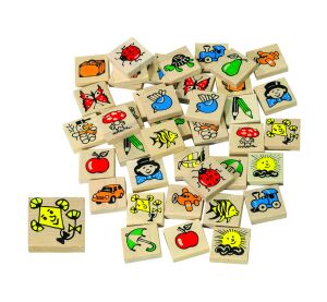 Detoa Dřevěné pexeso 40 ks