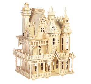 Woodcraft Dřevěné 3D puzzle vila