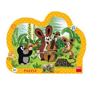 Dino Puzzle Krtek muzikant