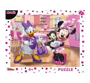 Dino Puzzle Růžová Minnie 40 dílků