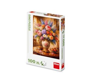 Dino Puzzle Květinové zátiší 100 XL dílků