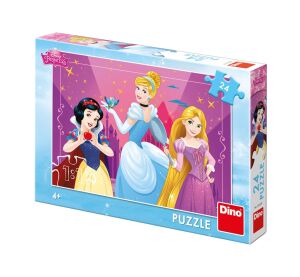 Dino Puzzle Odvážné princezny 24 dílků