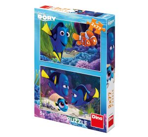 Dino Puzzle Dory se našla 2x77 dílků