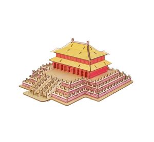 Woodcraft Dřevěné 3D puzzle The Hall of Supreme Harmony