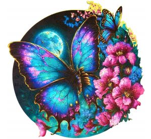 EscapeWelt Dřevěné puzzle Motýl 200 dílků