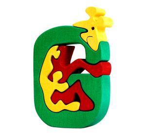 Fauna Abeceda písmenko G žirafa