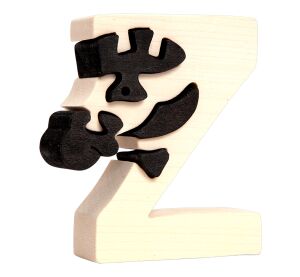 Fauna Abeceda písmenko Z zebra