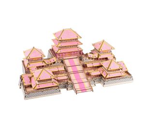 Woodcraft Dřevěné 3D puzzle Epang palace