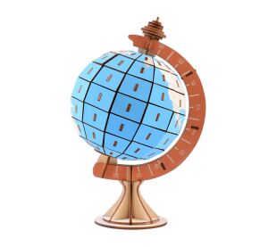 Woodcraft Dřevěné 3D puzzle Glóbus