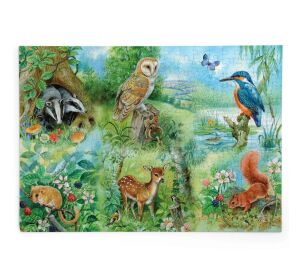 HOP Puzzle Zvířata v přírodě 250 velkých dílků