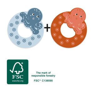 small foot Dřevěné písmeno O