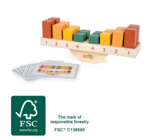 small foot Montessori balanční hra