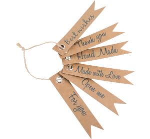 small foot Citáty, jmenovky na dárky 30 ks