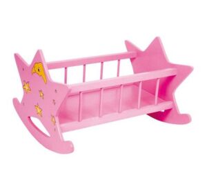 small foot Dřevěná růžová kolébka hvězda - poškozený obal