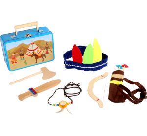 small foot Dětský kufr indiánská sada