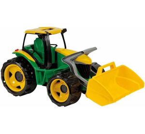 Lena Traktor se lžící zeleno žlutý