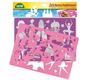 Lena Kreslící šablony princezny, baletky