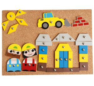 Lena Zatloukací hra staveniště