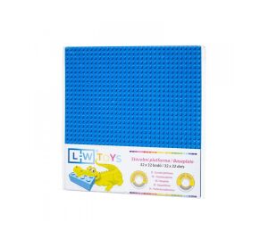 L-W Toys Základová deska 32x32 modrá