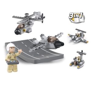 Sluban Army 9into1 M38-B0537H Army drony 3v1