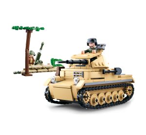 Sluban WWII M38-B0691 Německý tank Panzer II