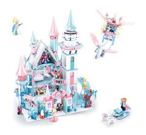 Sluban Zimní víly M38-B0789 Ledový hrad pro zimní víly