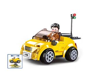 Sluban Town M38-B0900 Žlutý kabriolet