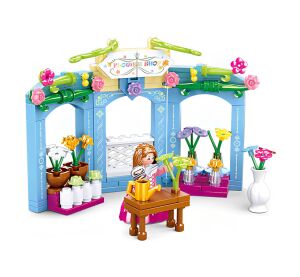 Sluban Village M38-B0905 Dobové květinářství