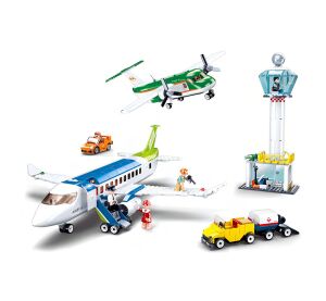 Sluban Letiště M38-B0930 Letiště s dvěma letadly