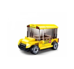 Sluban Power Bricks M38-B0933E Natahovací Školní autobus
