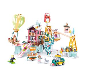 Sluban Happy Diary M38-B0962 Zimní zábavní středisko