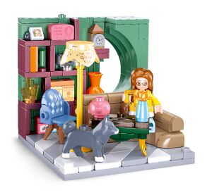 Sluban Girls Dream Mini Handcraft M38-B1016C Obývácí pokoj
