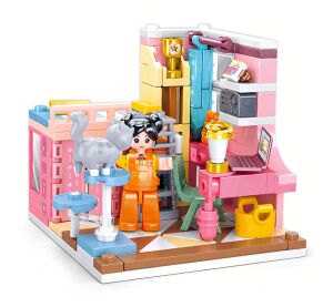 Sluban Girls Dream Mini Handcraft M38-B1016D Ložnice