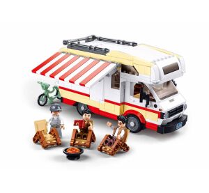 Sluban Model Bricks M38-B1193 Obytný vůz TS-3 v měřítku 1:35