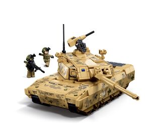 Sluban Army M38-B1616 Bojový tank ZTZ-100 v měřítku 1:44