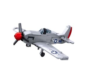 Sluban Model Bricks M38-B1617A Stíhací letoun P-51D Mustang v měřítku 1:72