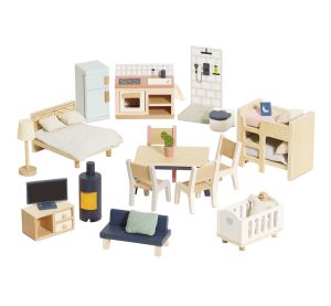 Le Toy Van Kompletní sada nábytku do domečku pro panenky 35 ks
