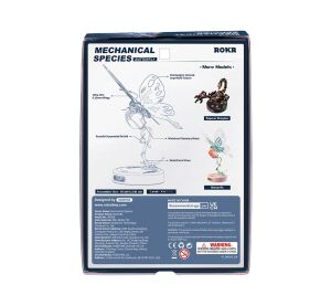 RoboTime 3D mechanická skládačka Modrý motýl
